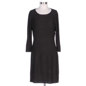 Marc New York Andrew Marc Black Knit Sweater Dress
